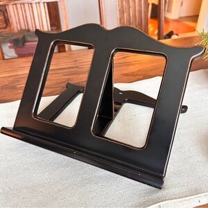 Hobby Lobby Black wood Picture/Book Stand